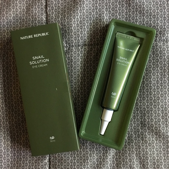 nature republic snail solution eye cream